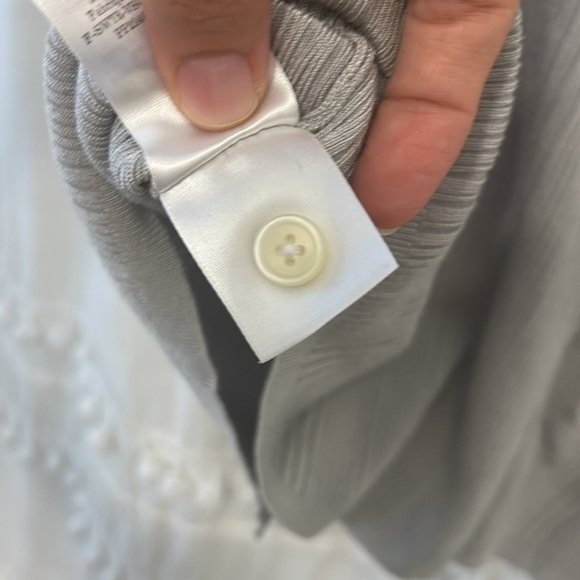 Everlane Rib Knit Top gray size XL - Picture 7 of 9